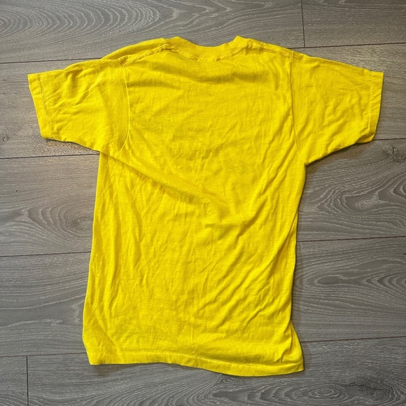 80s Norton Blue Stripper Single Stitch Tee - Picture 2 of 3